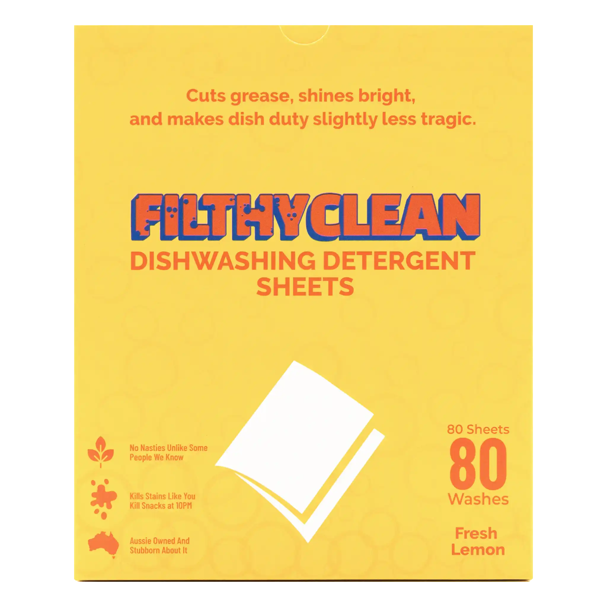 Dishwashing Detergent Sheets