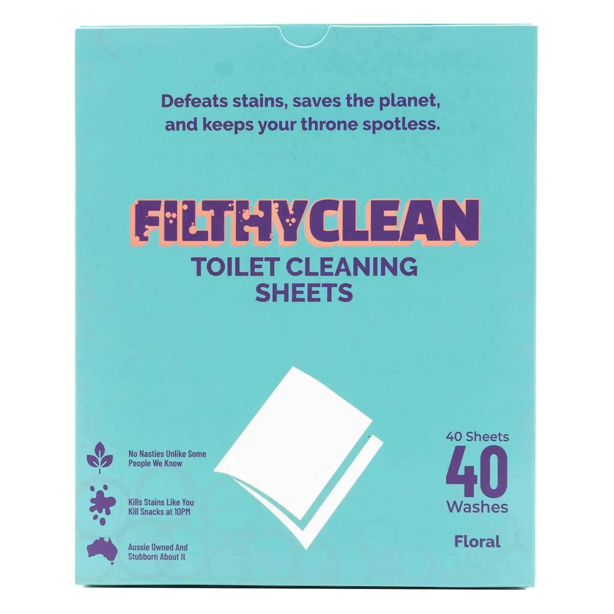 Toilet Cleaning Sheets