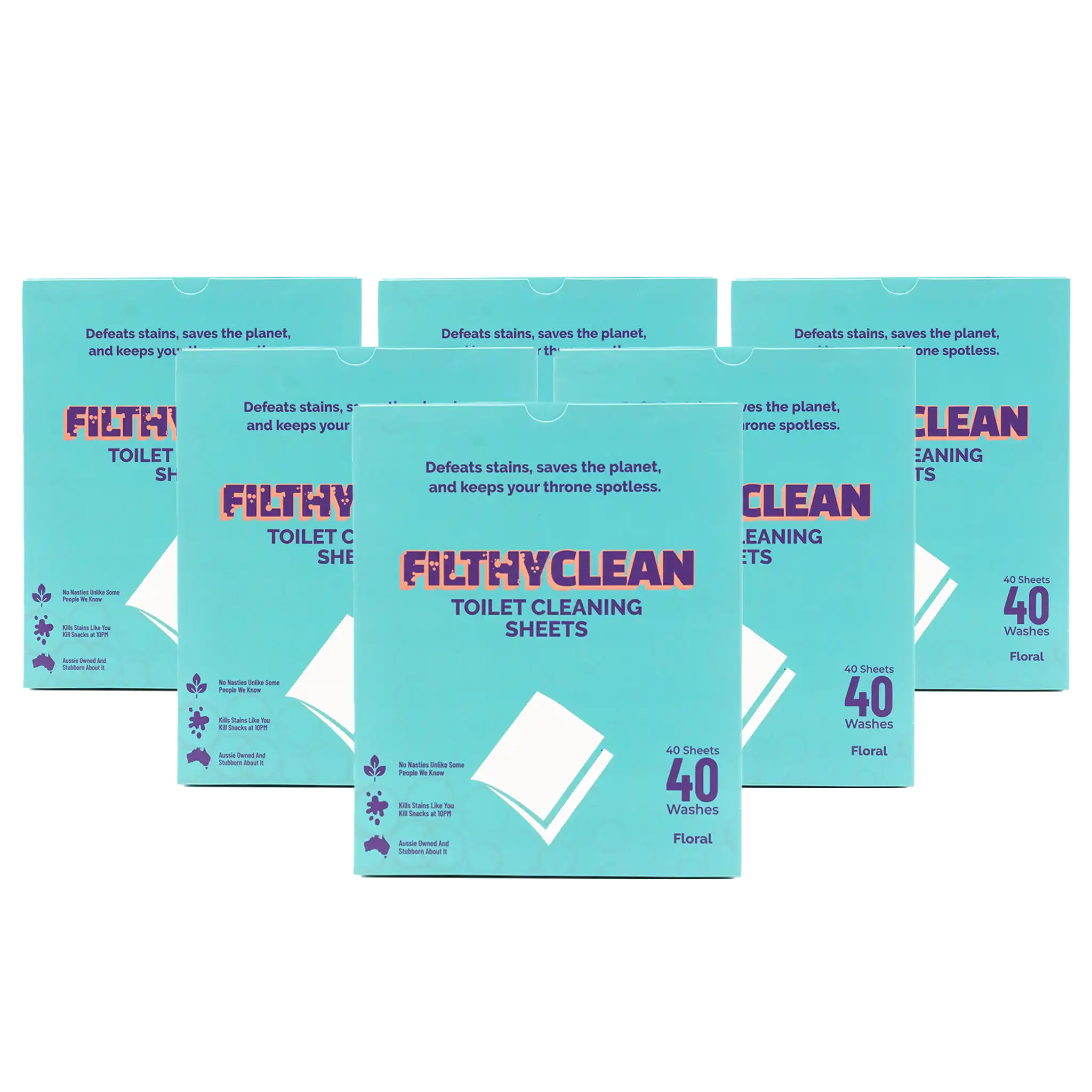 Toilet Cleaning Sheets
