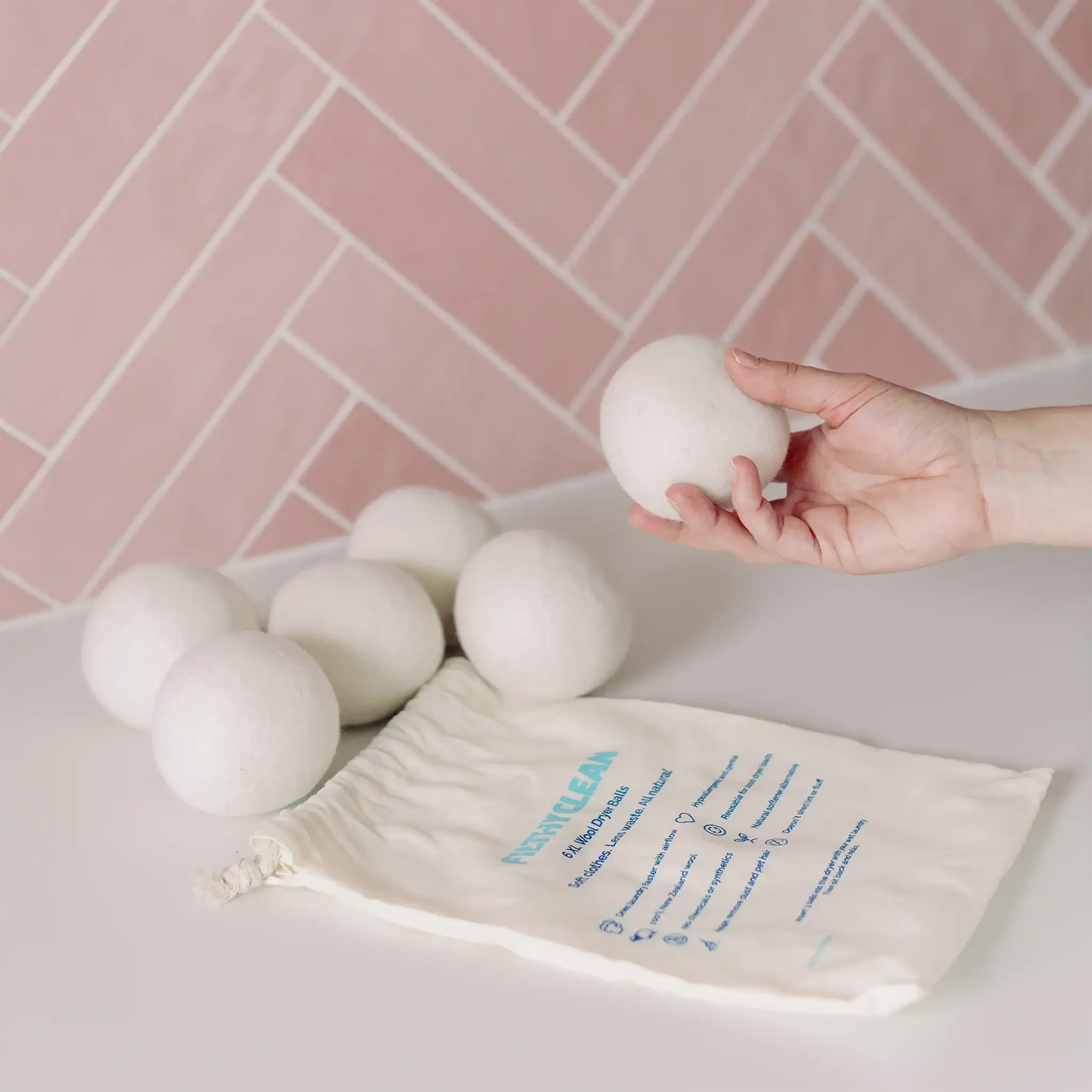 Fast And Fluffy Dryer Balls