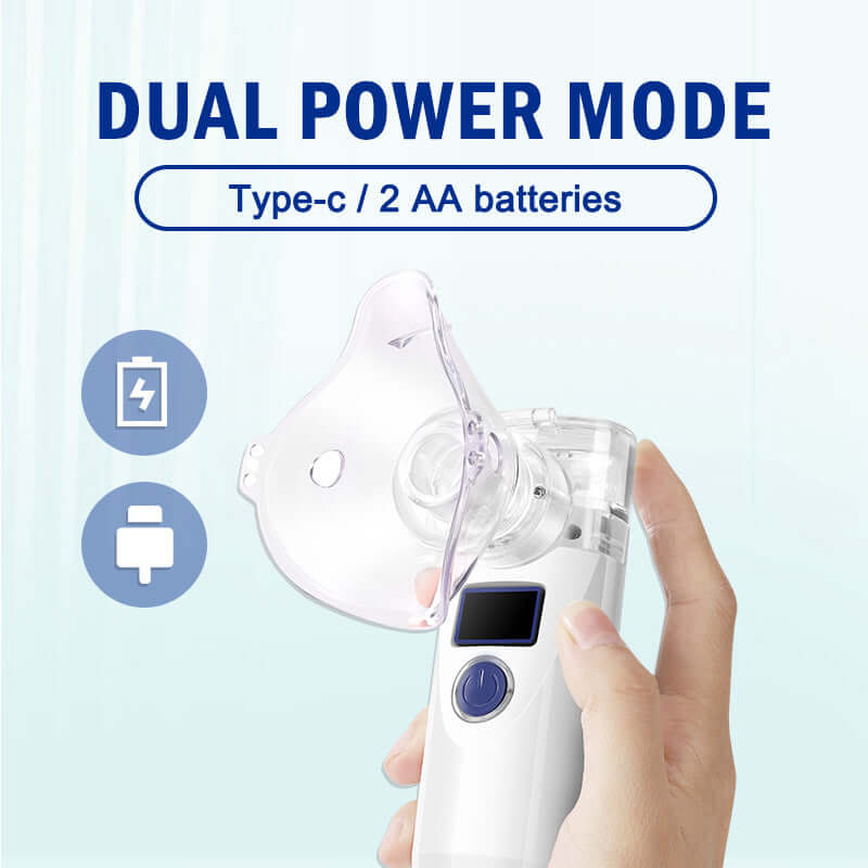 Updated Portable Ultrasonic Nano Sprayer LED Screen